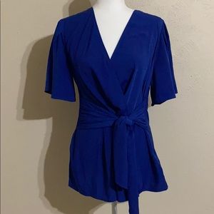Ann Taylor wrap shirt